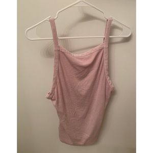 BLUSH PINK FREE PEOPLE TANK SIZE M